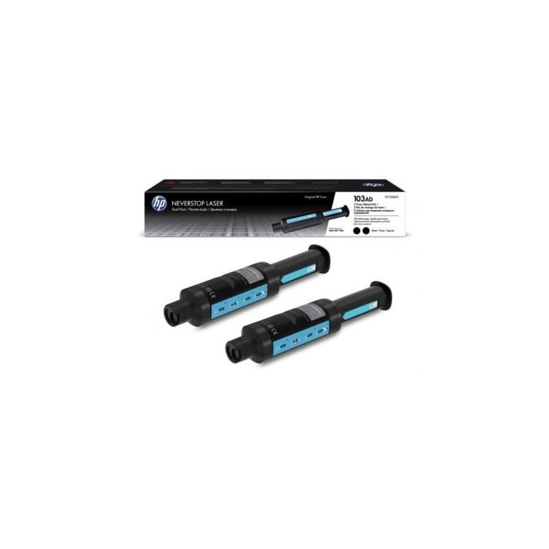 Toneris HP 103A (W1103AD) BK 2500psl 2-pack ORIGINALI